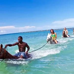 Sand & Saddle Horseback Ride and Swim