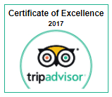 Tripadvisor Certificate of Excellence 2017 awarded to PPP Tran Tours